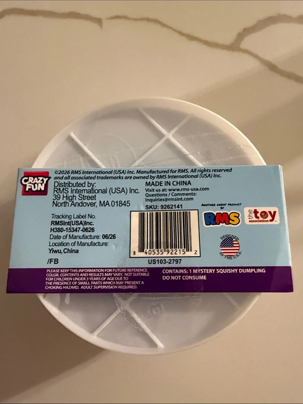 The Original Viral Mystery Dumpling - Polar Bear Edition (White)